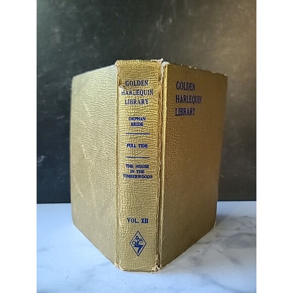 Golden Harlequin Library Volume XII Hardcover Book - Picture 1 of 10